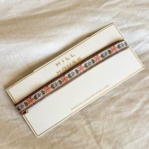 Hill House Floral Hairband - Pink and Purple